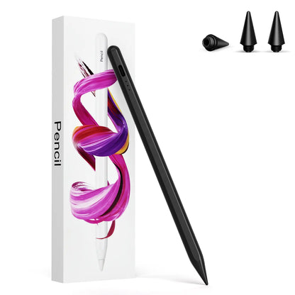Stylus Pen for Ipad, Compatible with Apple Ipad 2018-2025,Fast Charging, Palm Rejection & Tilt Sensitivity for Drawingand Writing, Fits Ipad Pro 11"/13"/M4, Air 11"/13" M3/M2, Mini7/6/5, A16/11Th-6Th Gen Backtoschool