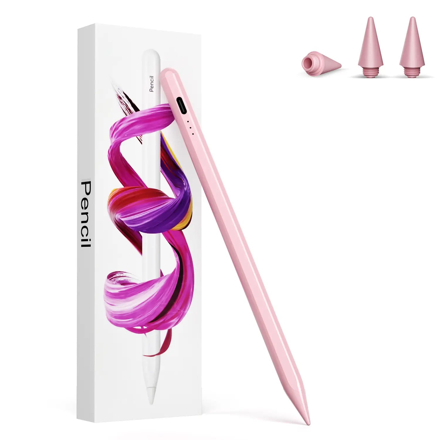 Stylus Pen for Ipad, Compatible with Apple Ipad 2018-2025,Fast Charging, Palm Rejection & Tilt Sensitivity for Drawingand Writing, Fits Ipad Pro 11"/13"/M4, Air 11"/13" M3/M2, Mini7/6/5, A16/11Th-6Th Gen Backtoschool