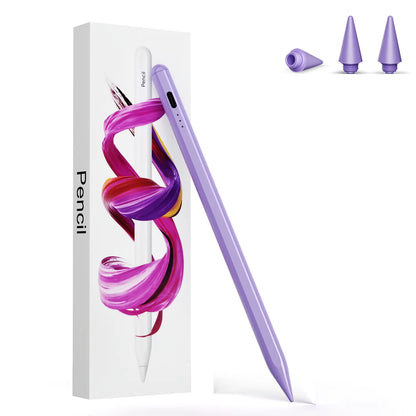 Stylus Pen for Ipad, Compatible with Apple Ipad 2018-2025,Fast Charging, Palm Rejection & Tilt Sensitivity for Drawingand Writing, Fits Ipad Pro 11"/13"/M4, Air 11"/13" M3/M2, Mini7/6/5, A16/11Th-6Th Gen Backtoschool