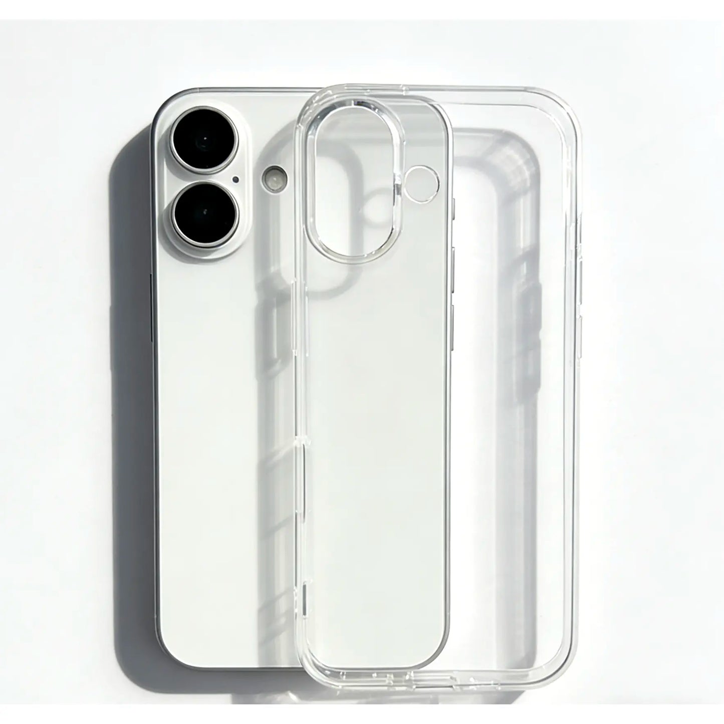 Valentine Gift Clear Iphone Case Transparent İPhone 17 Pro Cases Shockproof Iphone Case Clear Transparent Phone Case for Iphone 11–17 Pro Max| Drop-Proof Cover No Yellow Case