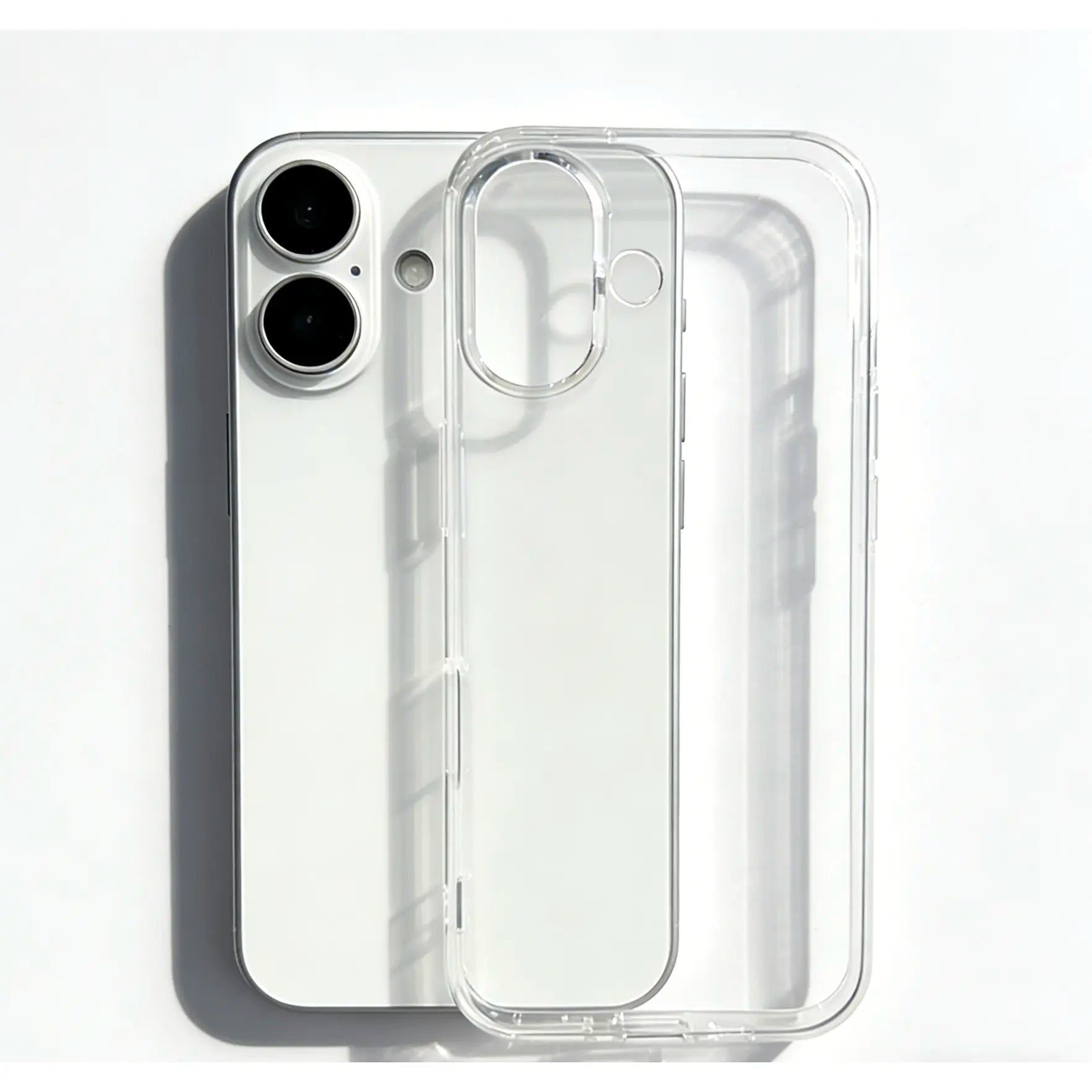 Valentine Gift Clear Iphone Case Transparent İPhone 17 Pro Cases Shockproof Iphone Case Clear Transparent Phone Case for Iphone 11–17 Pro Max| Drop-Proof Cover No Yellow Case